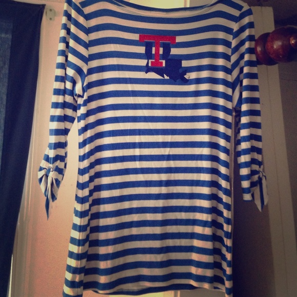 Striped Louisiana Tech shirt