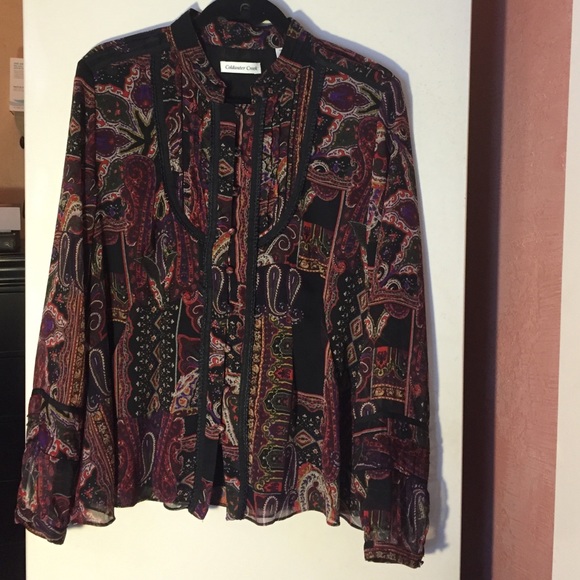 Coldwater Creek long sleeve blouse