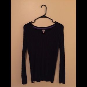 💙Navy Blue Chord Sweater!❄️