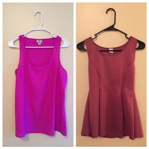 💋TWO Gorgeous Pink Tops!🎀