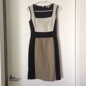 Banana republic color block dress