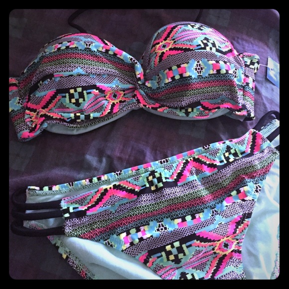 Rue Bleu Bikini Top and Bottom Bundle