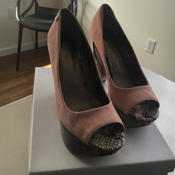 Platform sandals - worn once