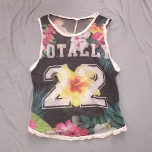 Jersey Style Graphic Tee | S