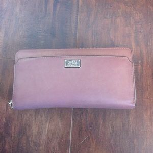 Dusty rose Coach Wallet