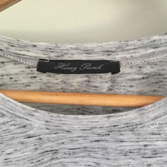 Tops - Marled gray tee shirt Tops - Marled gray tee shirt