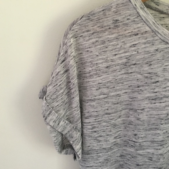 Tops - Marled gray tee shirt Tops - Marled gray tee shirt