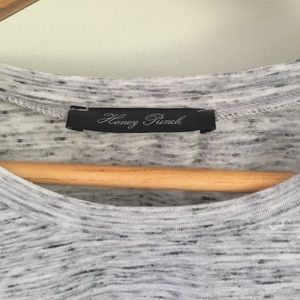 Tops - Marled gray tee shirt Tops - Marled gray tee shirt