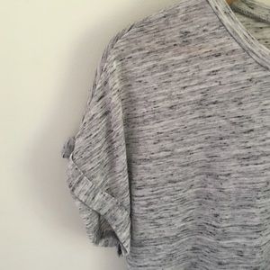 Tops - Marled gray tee shirt Tops - Marled gray tee shirt