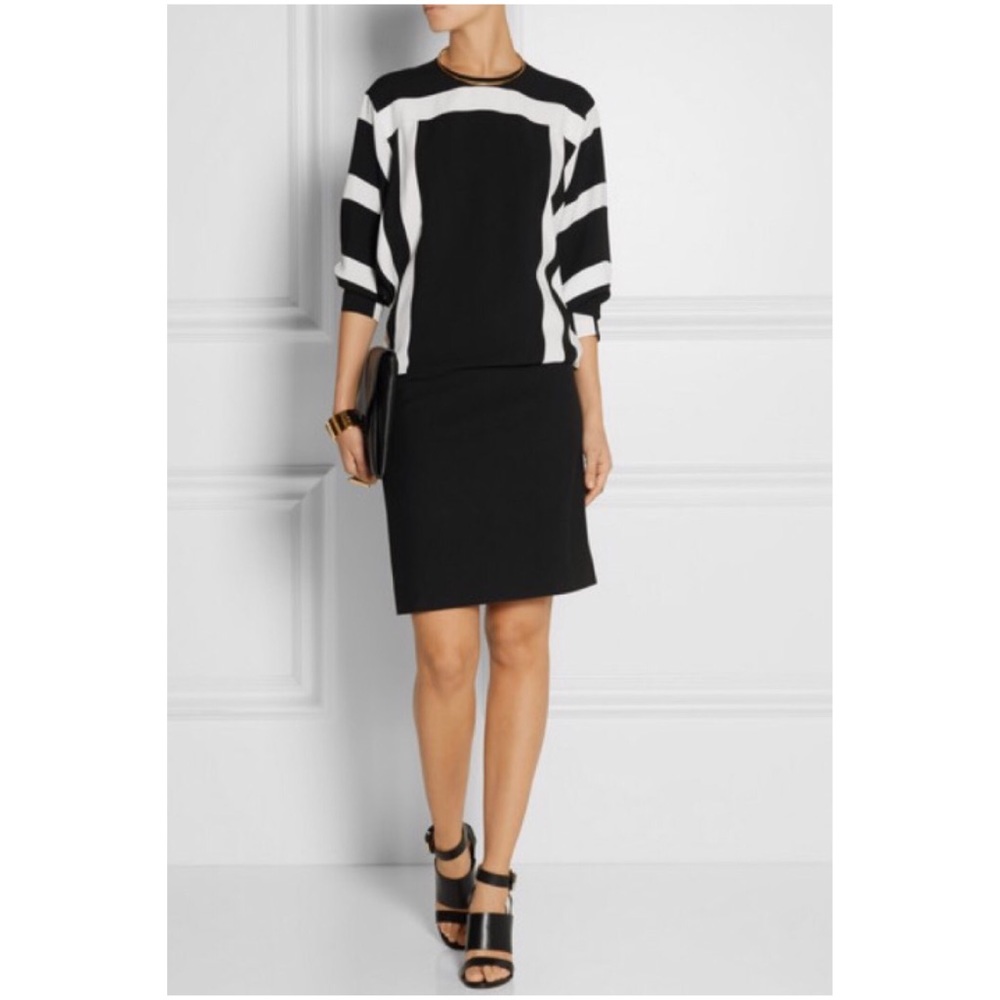 Chloe Black & White Dress