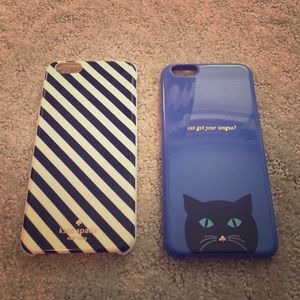 Kate Spade 6 plus cell phone case CAT one ONLY