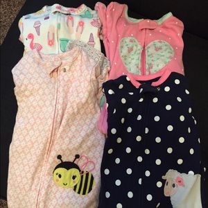 Footed onesies 12 & 18 month