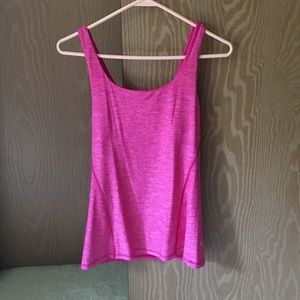 Pink lululemon tank