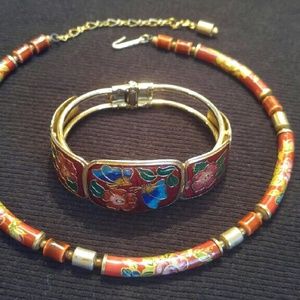 Japanese necklace and cuff