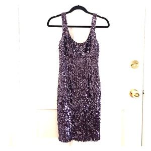 Suzi Chin for Maggy Boutique sequin mini dress