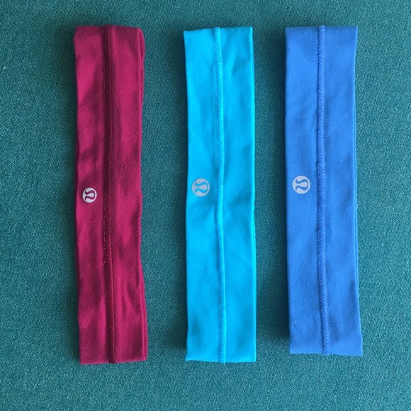 3 lululemon headbands