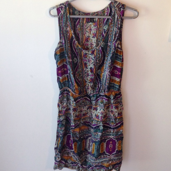 Lucky brand sleeveless knee length cotton dress