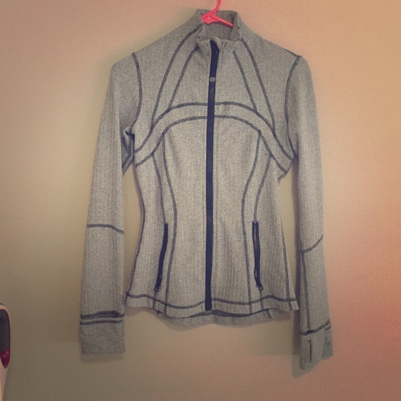 Heather grey lululemon jacket