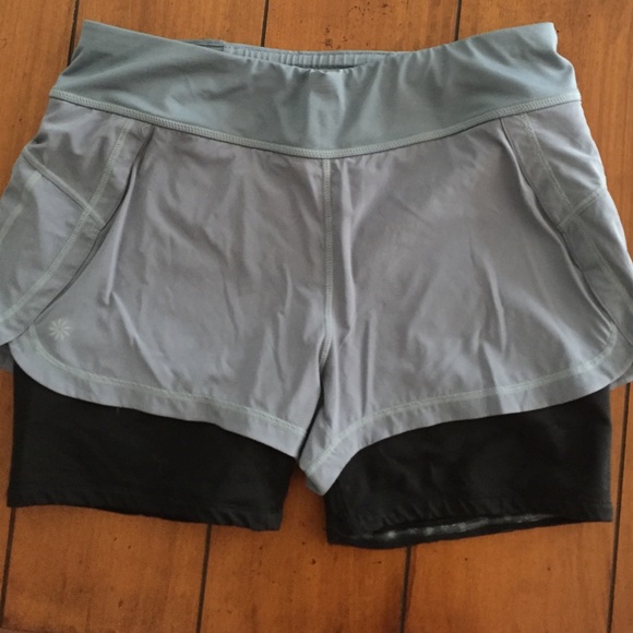 Athleta 2 in 1 Shorts size M