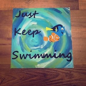 Finding Nemo Inspired Canvas