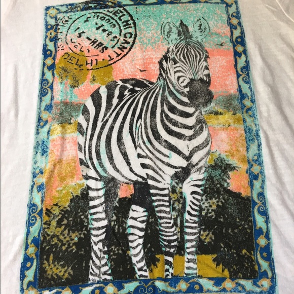 Lucky Brand Zebra Shirt - Picture 3 of 4