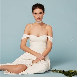 Reformation Dresses - NWT The Reformation Constance Dress in White Reformation Dresses - NWT The Reformation Constance Dress in White