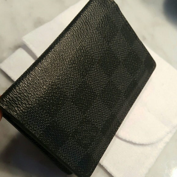 (for @k4s4) auth Louis Vuitton damier card holder