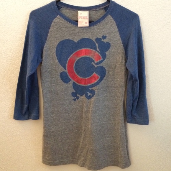 VS Pink brand Chicago Cub tee