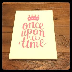 Once Upon A Time Canvas