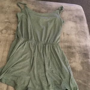 Olive green romper