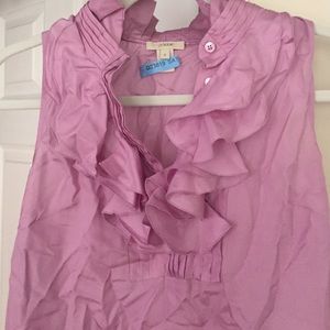 J Crew Pink Blouse