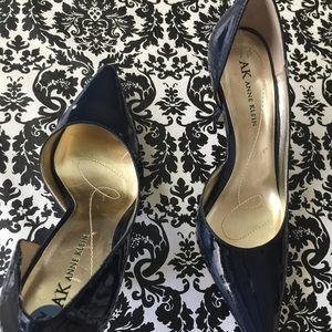 Anne Klein dark blue pump