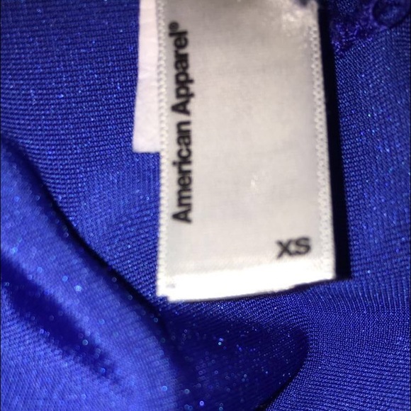 Nice velvet material American apparel (s) XS dress - Picture 1 of 4