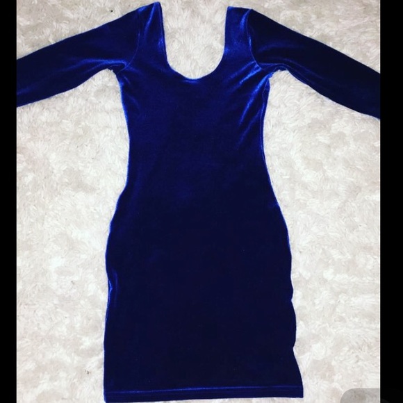Nice velvet material American apparel (s) XS dress - Picture 2 of 4