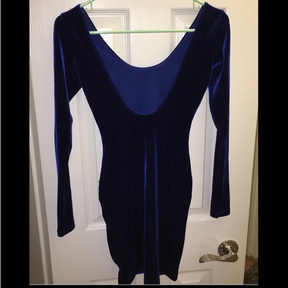 Nice velvet material American apparel (s) XS dress - Picture 3 of 4