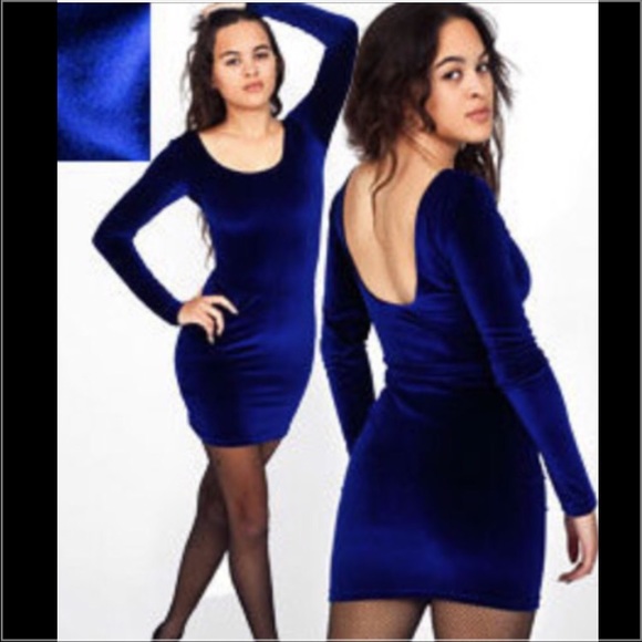 Nice velvet material American apparel (s) XS dress - Picture 4 of 4