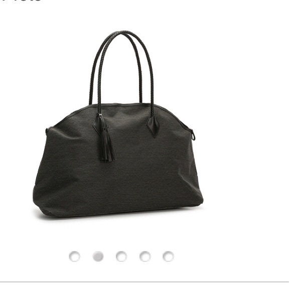 Downtown black tote