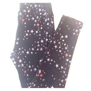 🦄 BNWT LulaRoe OS leggings - HTF stars print 🦄
