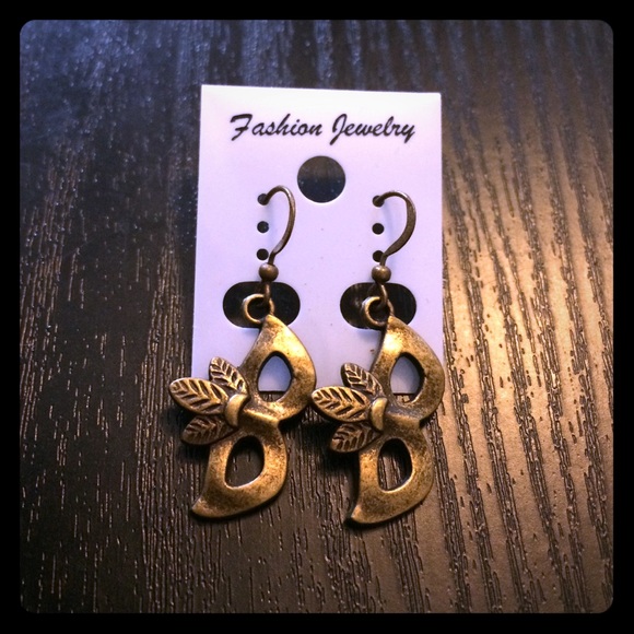 Just made! Masquerade Mask earrings. NWT - Picture 1 of 1