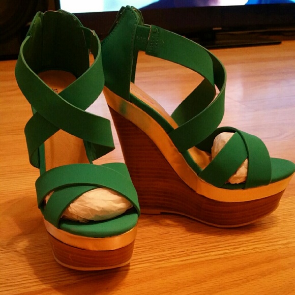 JustFab wedges