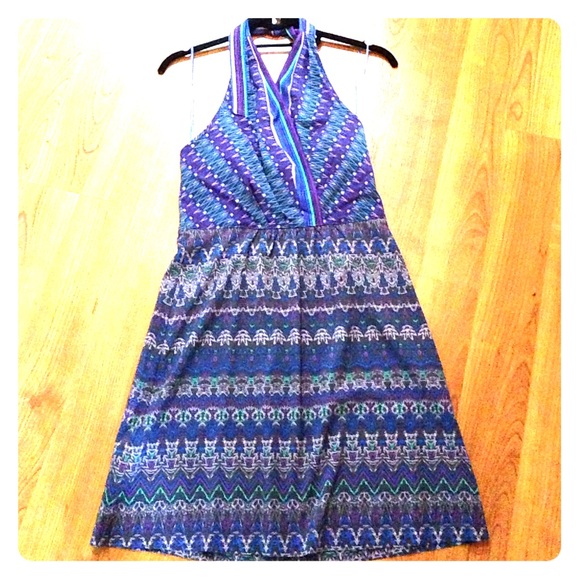 Athleta Go Anywhere halter dress size 6 NWOT