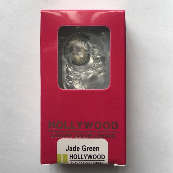 Beautiful Jade green eye cosmetics