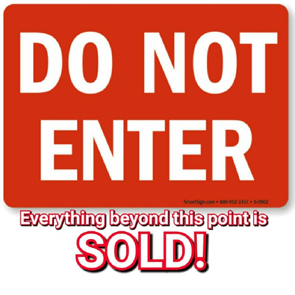 SOLD! SOLD! SOLD! SOLD!