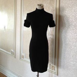 D&G black jersey dress Sz 40