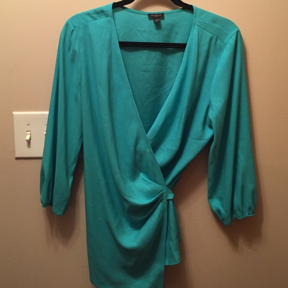 Ann Taylor wrap blouse