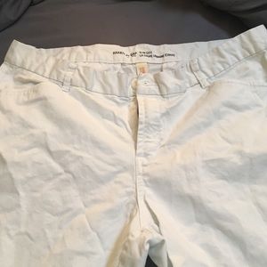 Gap white khaki ankle pants