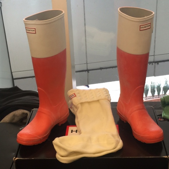 Hunter Boots & socks