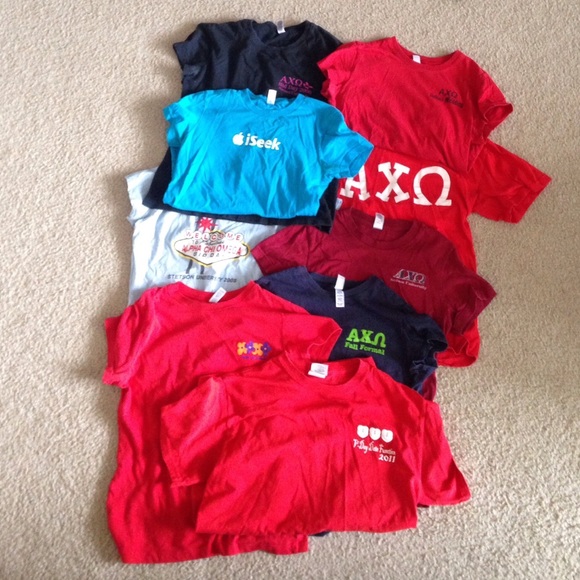 Alpha Chi Omega T-shirt Bundle