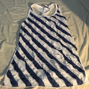 Ruffled tank top