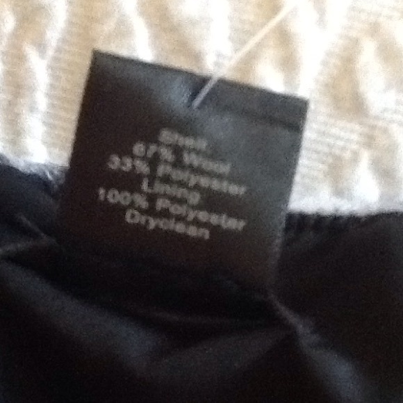 Final sale Size 6p new Ann Taylor wool blend skirt - Picture 4 of 4